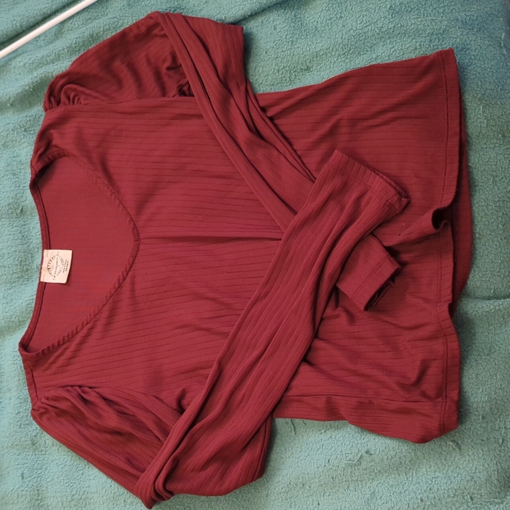Puff Shoulder Blouse